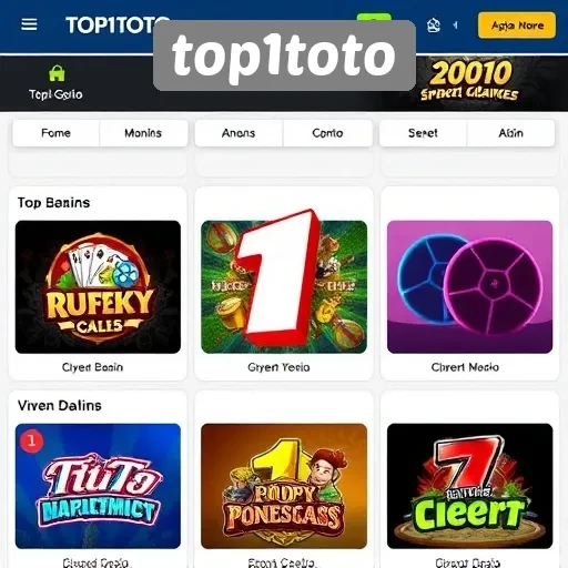 Mengenal Top1toto Sebagai Platform Game Online Terpercaya